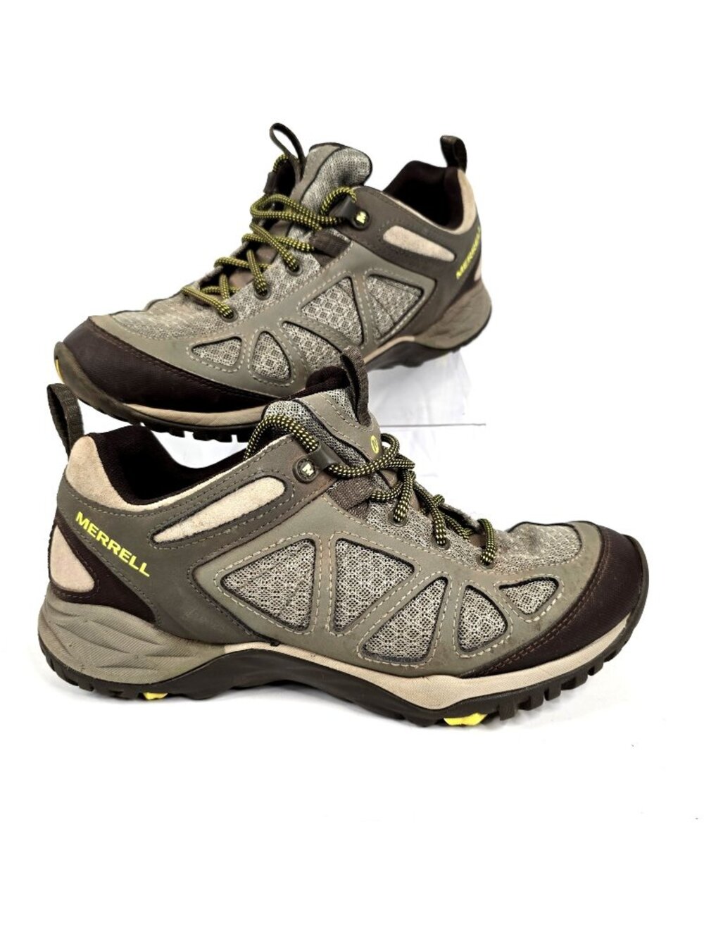 Merrell Siren Sport Q2 Hiking Shoes Brown Waterproof Shoes Women's Size 8.5